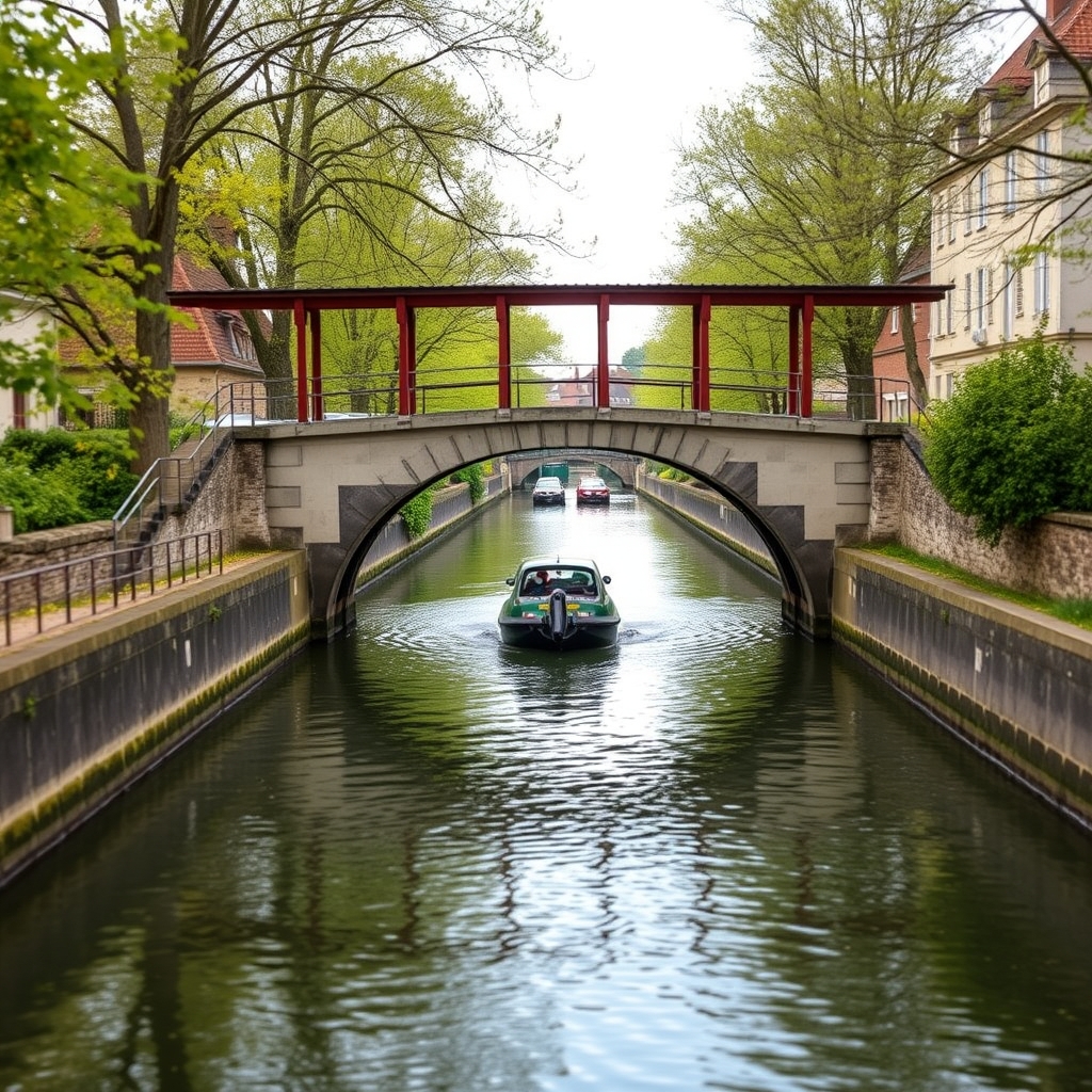 La halte fluviale de Vénizel : porte d'entrée du canal latéral à l'Aisne — Les canaux de l'Aisne en péniche guide pratiq
