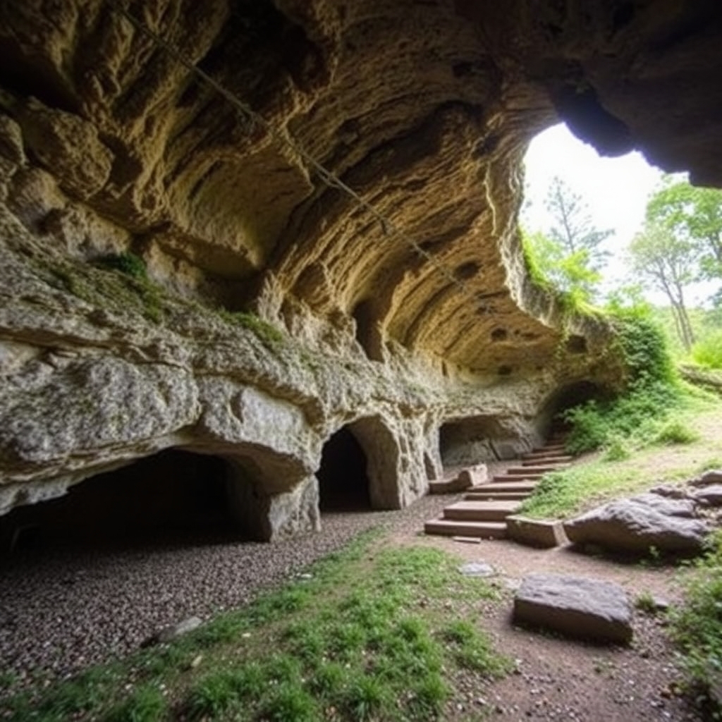 La grotte de l'Ermitage près de Vervins : ce qu'il faut savoir — La grotte de l'ermitage à visiter près de Vervins