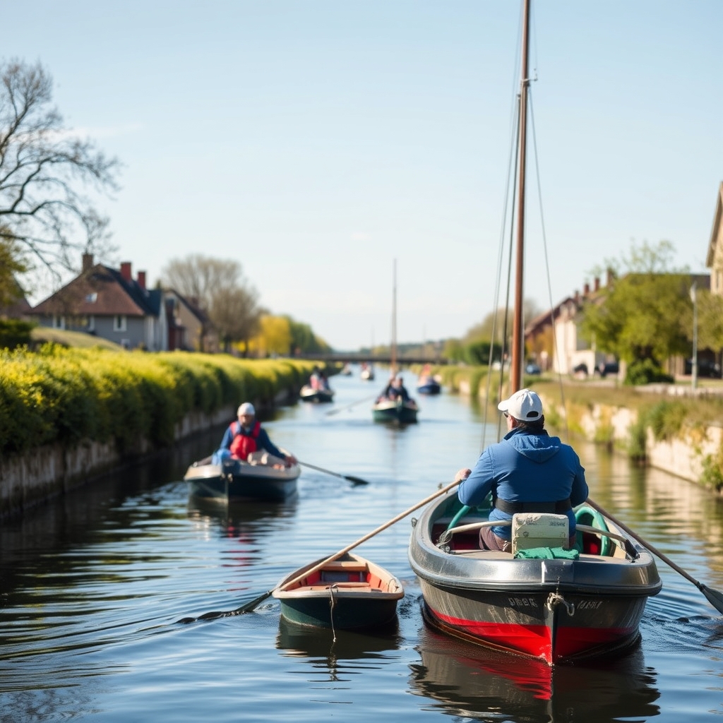 La location de matériel sur le canal de Saint-Quentin · Les activités nautiques sur le canal de Saint-Quentin