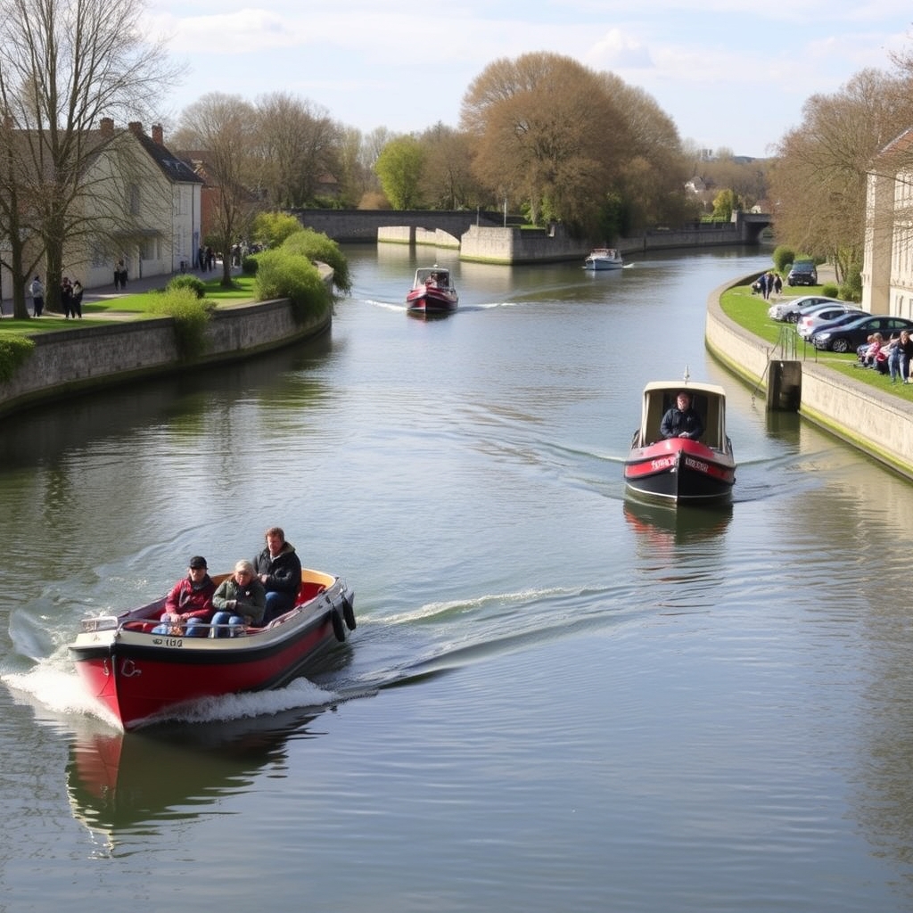 Présentation du canal de Saint-Quentin · Les activités nautiques sur le canal de Saint-Quentin
