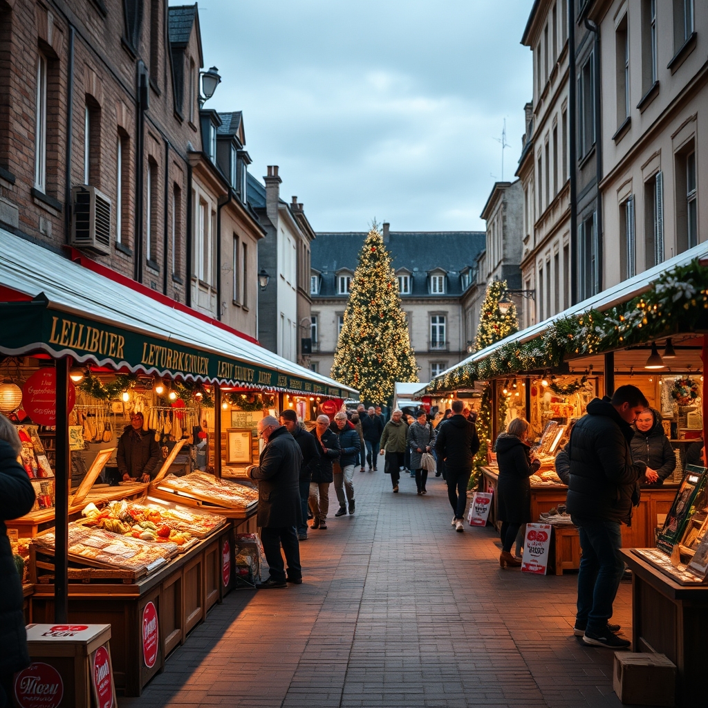 Le marché de Noël de Laon : la référence du département — Les marchés de Noël dans l'Aisne en 2025