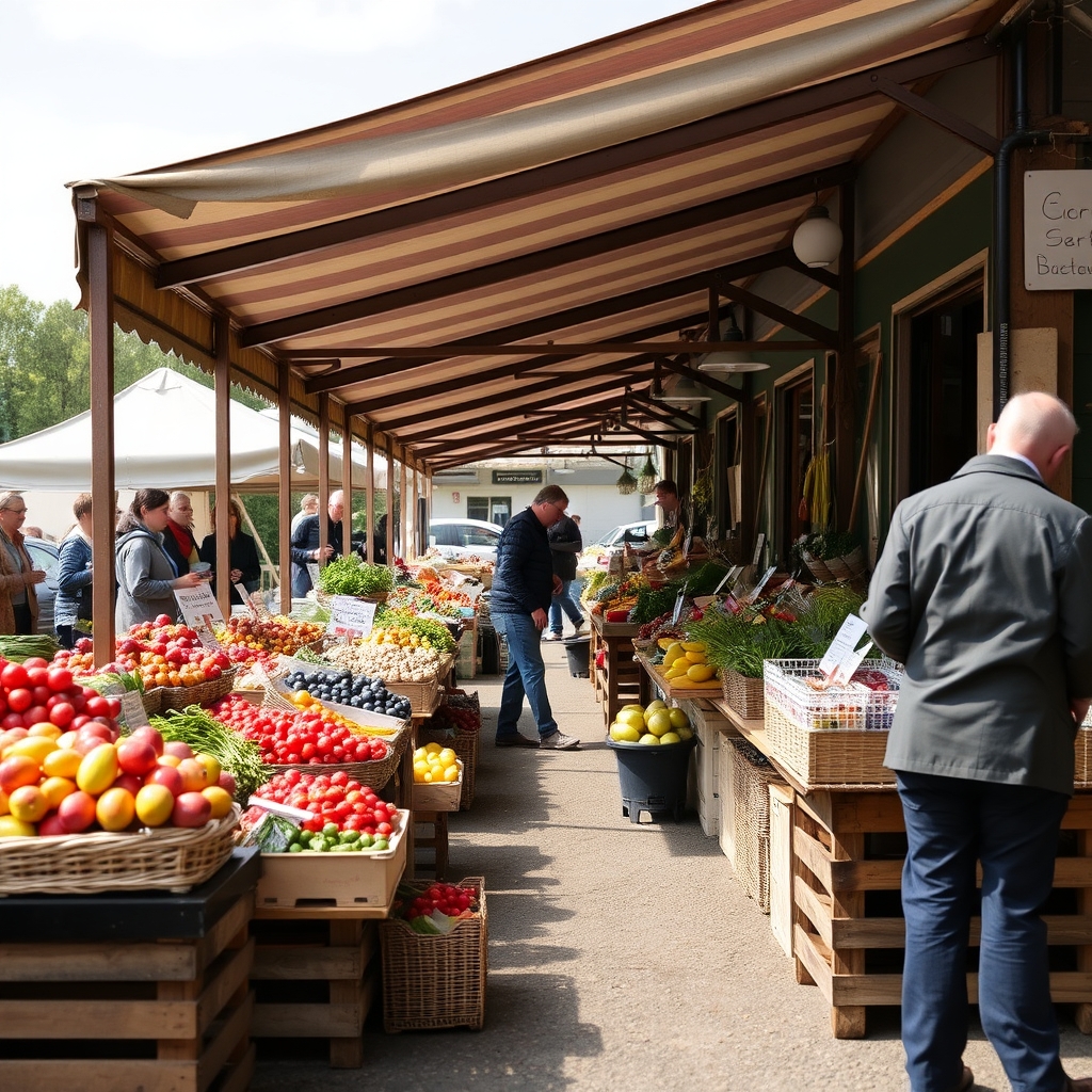 Territoires : Thiérache, Saint-Quentinois et Baie de Somme — Les marchés de producteurs dans l'Aisne